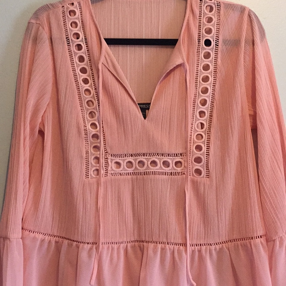 Long Sleeve Blouse | Express